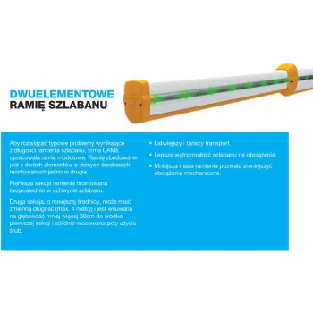 Szlaban CAME GARD GT8 - zestaw do 8 metrów