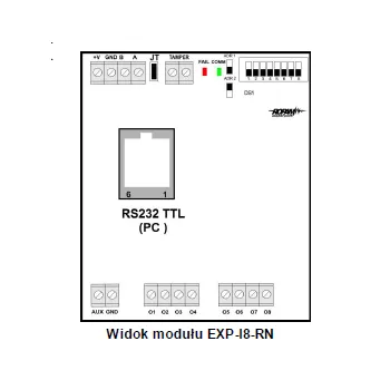 ROPAM EKSPANDER WYJŚĆ EXP-O8T-RN