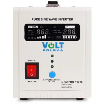 PRZETWORNICA VOLT POLSKA SINUSPRO-1000E 12V 700/1000W