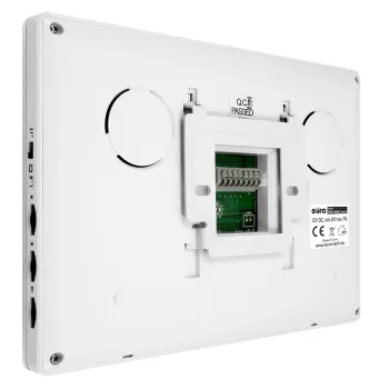 MONITOR ''EURA'' VDA-06A3 BIAŁY kolor 7'' pamięć wewnętrzna otwieranie 2 wyjść