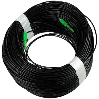 PATCHCORD ŚWIATŁOWODOWY SM 180M SIMPLEX 9/125 SC/APC-SC/APC zewn