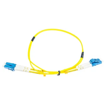 PATCHCORD ŚWIATŁOWODOWY SM 0,5M DUPLEX 9/125 LC/UPC-LC/UPC