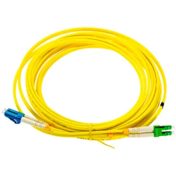 PATCHCORD ŚWIATŁOWODOWY SM 1,0M DUPLEX 9/125, LC/APC-LC/UPC 3.0MM