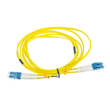PATCHCORD ŚWIATŁOWODOWY SM 2M DUPLEX 9/125, LC/UPC-LC/UPC