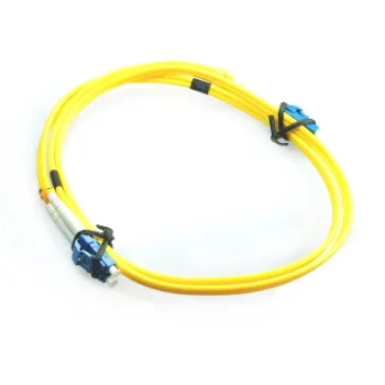 PATCHCORD ŚWIATŁOWODOWY SM SC/UPC-LC/UPC DUPLEX 1m