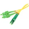 PATCHCORD ŚWIATŁOWODOWY SM 0,5M DUPLEX 9/125, SC/APC-LC/APC