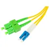 PATCHCORD ŚWIATŁOWODOWY SM 1M DUPLEX 9/125, SC/APC-LC/UPC 3MM