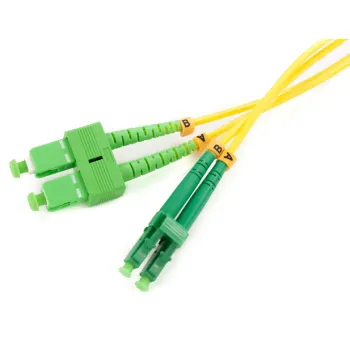PATCHCORD ŚWIATŁOWODOWY SM 3M DUPLEX 9/125, SC/APC-LC/APC