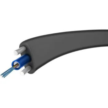 KABEL ŚWIATŁOWODOWY FLAT Z-XOTKtcdp SM 8x9/125 ITU-T G.652D 1.0kN