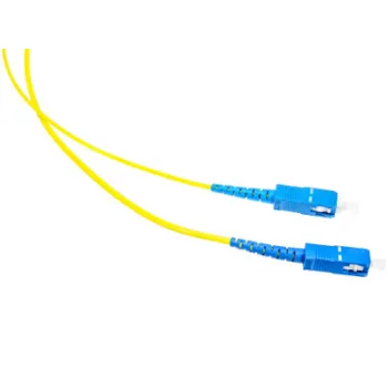 PATCHCORD ŚWIATŁOWODOWY SM SC/UPC-SC/APC SIMPLEX G.657.A1 0,5m