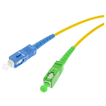 PATCHCORD ŚWIATŁOWODOWY SM SC/UPC-SC/APC SIMPLEX 0,5m