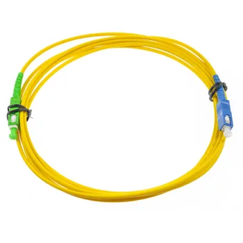 PATCHCORD ŚWIATŁOWODOWY SM SC/UPC-SC/APC SIMPLEX 3m