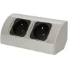 Gniazdo meblowe 2x250V AC OR-AE-1303/G ORNO