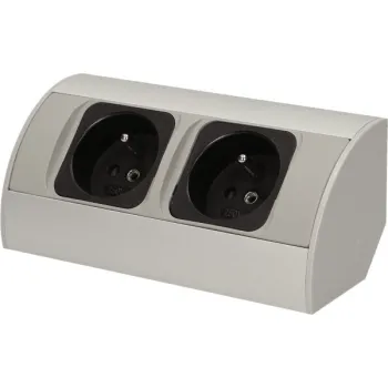 Gniazdo meblowe 2x250V AC OR-AE-1303/G ORNO