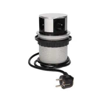 Gniazdo meblowe, OR-AE-1341 wysuwane z blatu 4x250V AC z przewodem 1,5m ORNO