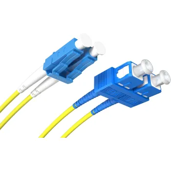 PATCHCORD ŚWIATŁOWODOWY SM SC/UPC-LC/UPC SIMPLEX 1m