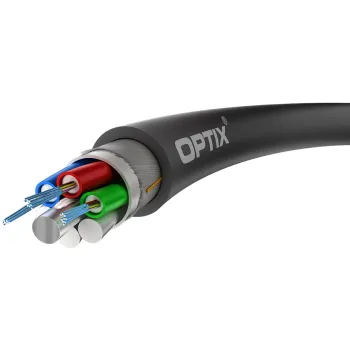 KABEL ŚWIATŁOWODOWY SAVER Z-XOTKtsdD SM 12x9/125 ITU-T G.652D 1.5kN