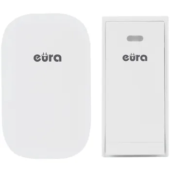 DZWONEK BEZPRZEWODOWY ''EURA'' WDP-81H2 ''SONG''- bezbateryjny, przycisk (kinetyczny), możliwość ro