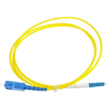 PATCHCORD ŚWIATŁOWODOWY SM 5M SIMPLEX 9/125, LC/UPC-SC/UPC