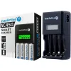 Ładowarka procesorowa do akumulatorków AA/AAA everActive NC-450 LCD