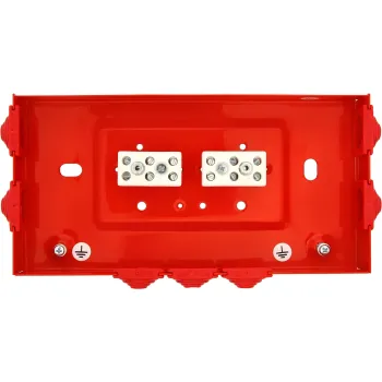 Puszka instalacyjna przeciwpożarowa W2 PIP-2AN przelotowa 6x4mm2