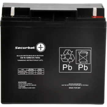 Akumulator AGM SECURBAT 12V 18Ah
