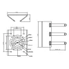 UCHWYT SŁUPOWY DAHUA PFA150-V2