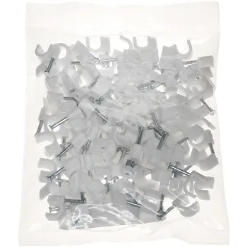 TRZYMAK KABLA TRZ-7/100 BIAŁY