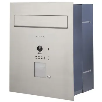 Skrzynka na listy Vidos DUO S1201A-SKP z wbudowanym wideodomofonem