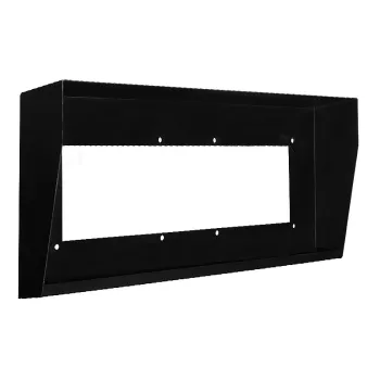 Laskomex DA-2H czarna Obudowa stalowa, natynkowa, dwu segmentowa pozioma