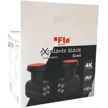 Konwerter Quad FTE eXcellento Black LTE 0,1 dB