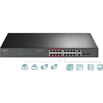 SWITCH TP-LINK TL-SL1218MP
