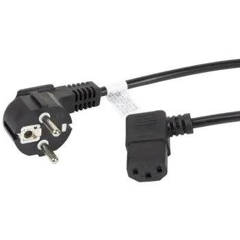 KABEL ZASILAJĄCY CEE 7/7 IEC 320 C13 1.8M KĄTOWY VDE Lanberg