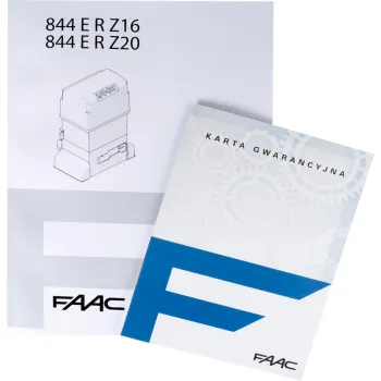Zestaw FAAC 844 do 1800kg bram przesuwnych
