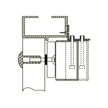 UCHWYT MONTAŻOWY SCOT BK-600L2 (DO ZWORY EL-600SL,TSL)