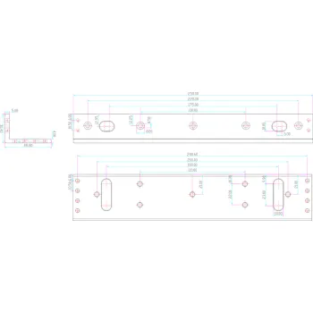 UCHWYT MONTAŻOWY SCOT BK-600L2 (DO ZWORY EL-600SL,TSL)