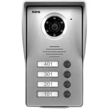 Kaseta zewnętrzna EURA wideodomofonu VDA-35A3 "CONNECT" 4-rodzinna