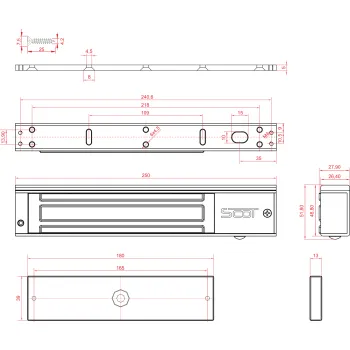 Zwora elektromagnetyczna SCOT EL-600TSL2