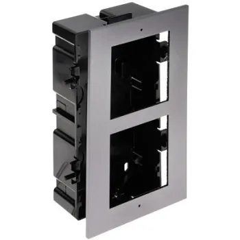 Ramka z puszką do montażu podtynkowego 2-modułowa HIKVISION DS-KD-ACF2(Plastic)
