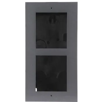 Ramka z puszką do montażu podtynkowego 2-modułowa HIKVISION DS-KD-ACF2(Plastic)