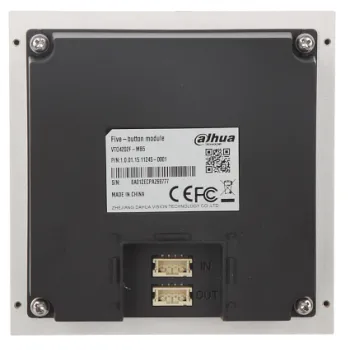 Moduł 5 przycisków DAHUA VTO4202F-MB5