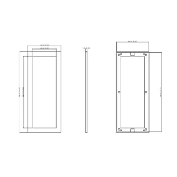RAMKA DO MODUŁÓW WIDEODOMOFONOWYCH DAHUA VTM126