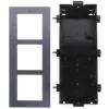 Ramka z puszką do montażu podtynk. 3-modułowa HIKVISION DS-KD-ACF3/Plastic