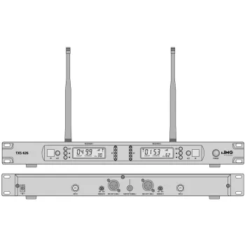 ODBIORNIK MIKROFONOWY PODWÓJNY TXS-626