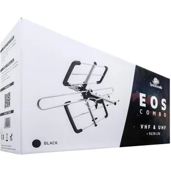 Antena DVB-T/T2 Spacetronik EOS Combo Black (pasywna)