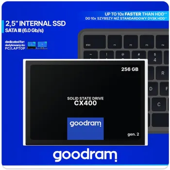DYSK SSD GOODRAM CX400 G2 256GB SATA3