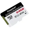 Karta pamięci microSD Kingston High-Endurance UHS-I 64GB 24/7 (rejestratory i monitoring)