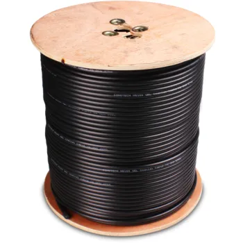 PRZEWÓD KONCENTRYCZNY NS100 TRI ŻELOWANY CZARNY - szpula 300m