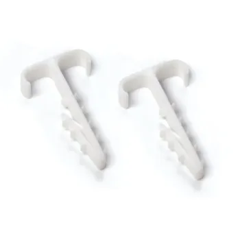 UCHWYT DO PRZEWODÓW PŁASKICH, PODWÓJNY UWT-1 (100szt.)