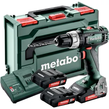 Wiertarko-Wkrętarka akumulatorowa Metabo BS 18 L 2x2ah, ładowarka